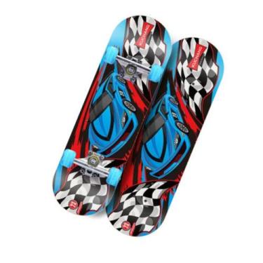 Imagem de Skate 77cm com Lixa Antiderrapante  Infantil e Iniciante Menino e Meni