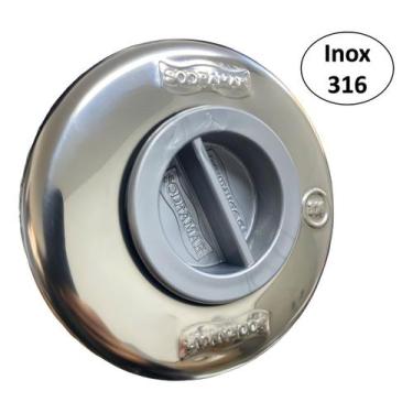 Imagem de Dispositivo De Aspiração Ralo Pratic 50mm com Aro Inox 316 Sodramar - 