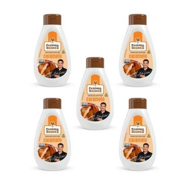 Imagem de Combo Cobertura para Sorvete Caramelo 280g Fazenda Sedrez - 5 unid