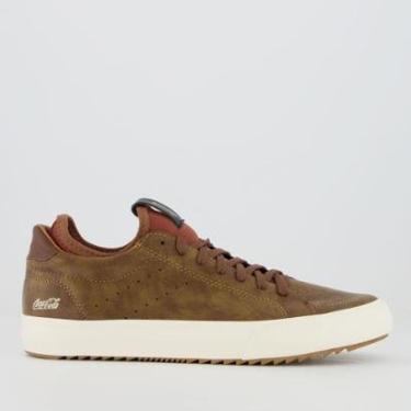 Imagem de Tênis Coca Cola Stamp Madisson Marrom-Masculino