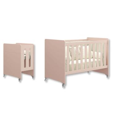 Imagem de Berço Americano 4 em 1 Evolution Rosa