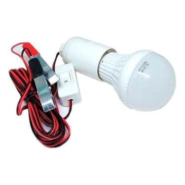 Imagem de Lâmpada de Emergência Pendente Manutenção Ligar Bateria Carro 12v - Mo