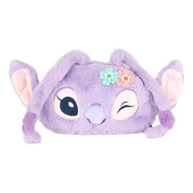 Imagem de Necessaire Angel Stitch Plush Luxcelorelhas 3d Pelucia
