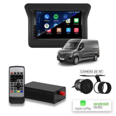 Imagem de Kit Multimidia 7 Pol. CarPlay e Android Auto Com TV Master 2020 a 2022