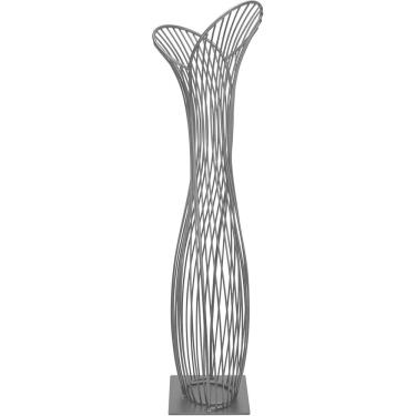 Imagem de VASO DECORATIVO ENFIETE CASA ARAMADO HOME&CO METAL 62x16x16cm PRETO