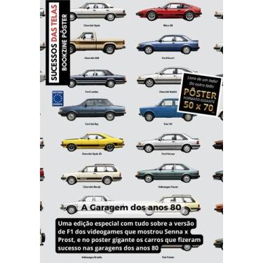 Imagem de Pôster Gigante Carros dos Anos 80 - 50cm x 70cm - Sem dobras - editora
