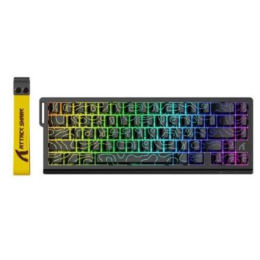 Imagem de Teclado Mecánico para Juegos ATTACK SHARK X68 HE 60% RGB con Cable