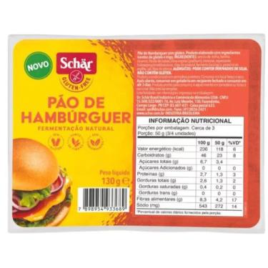 Imagem de Pão de Hambúrguer Schär 130g