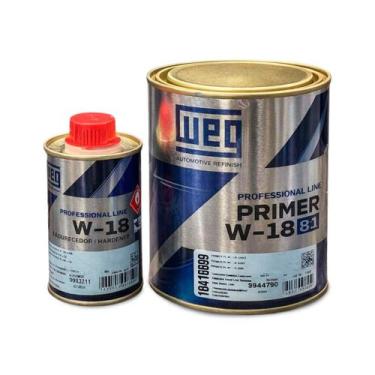 Imagem de Primer PU Automotivo WEG W-18 Alto Sólidos 8:1 + Endurecedor