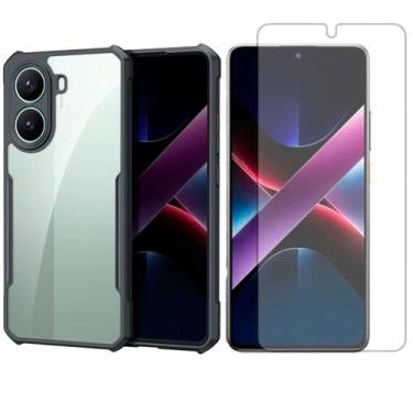 Imagem de Capa Acrilico Para Xiaomi Poco X7 Pro + Pelicula Hidrogel - GR Global 