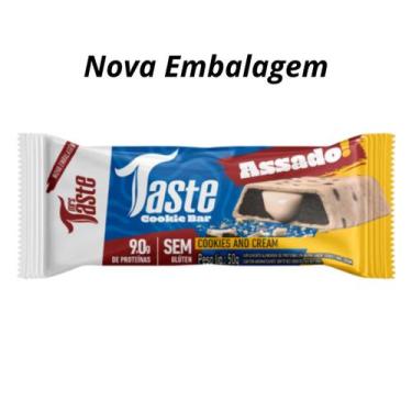 Imagem de Barra de Proteína Mrs Taste Cookie Bar 50g Cookies and Cream 9g Proteí