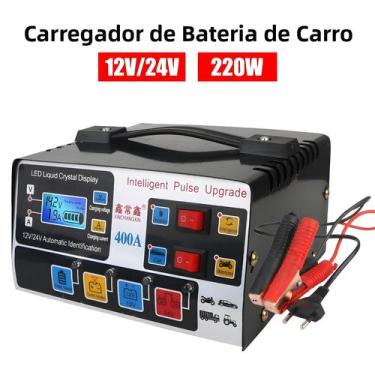 Imagem de Carregador Automático De Bateria De Carro De Alta Potência 220W Com Di