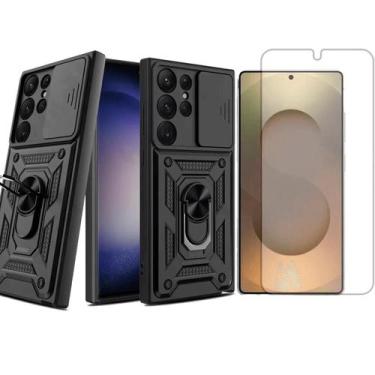 Imagem de Capa Anel Para Samsung Galaxy S25 Ultra + Pelicula Hidrogel - GR Globa