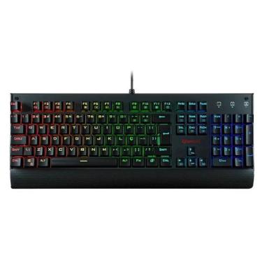 Imagem de Teclado Mecânico Gamer Redragon Kala RGB Switch Brown ABNT2 Preto