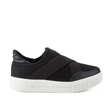 Imagem de Tenis pink cats casual infantil menina v5153, Preto, 31
