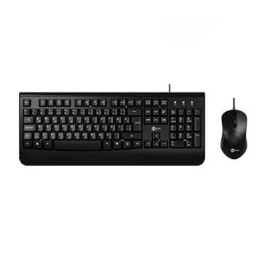 Imagem de Combo Teclado Mouse USB Lecoo CM105 Preto - Lenovo
