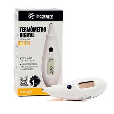 Imagem de Termômetro Clínico Infravermelho TCI100 Incoterm