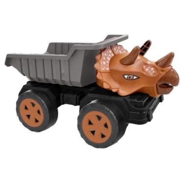 Imagem de Carrinho de Brinquedo Dino Truck Cacamba - Playduo