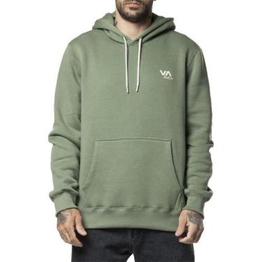 Imagem de Moletom RVCA Canguru VA Essential HD 305 WT24 Verde Militar, Verde, G