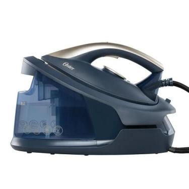 Imagem de Ferro de Passar 1,5L Steam Generator Diamond Ceramic Oster, Azul, 220V