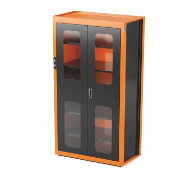 Imagem de Armário Smart System Visores Para Ferramentas 2 Portas E 5 Prateleiras Tramontina Pro Laranja Tramontina