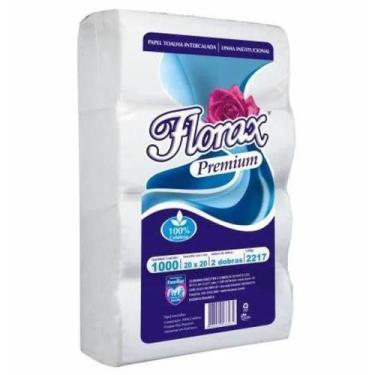 Imagem de Papel Toalha Florax Interfolha C /1000