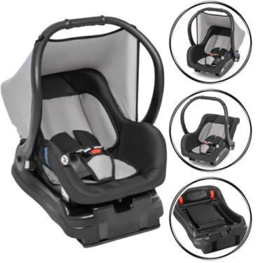 Imagem de Bebê conforto solare preto + base tutti baby