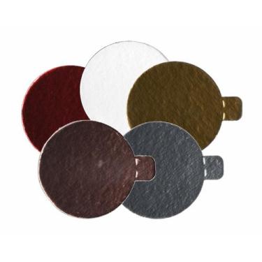 Imagem de 250 Base Laminada para Doces Redondo Nº5,5 Premium - AAZ, Sortido
