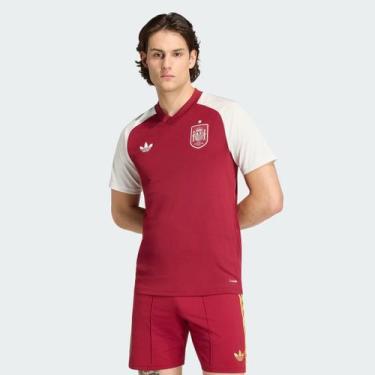 Imagem de Camisa Adidas Espanha Pré-Jogo II 2026, EG