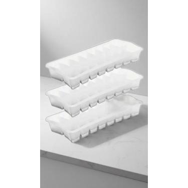 Imagem de Forma de Gelo Silicone 16 Cubos Grande Removível - Congratulations Sto