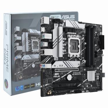 Imagem de Placa Mãe Asus Prime B760M-A com Socket LGA 1700 e DDR5 para Desempenho Confiável e Durabilidade Original com Garantia