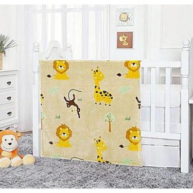 Imagem de Cobertor Para Bebê Macio Etruria Baby Flannel Antialérgico 90x110cm, K