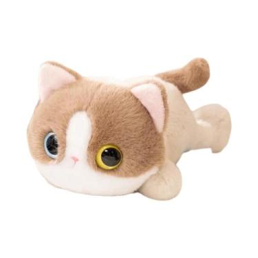 Imagem de Brinquedo De Pelúcia Gato De Olhos Grandes Com Simulação Realista 20/4