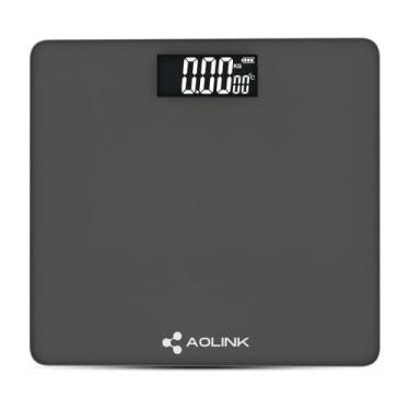 Imagem de Balança Digital Corporal Para Banheiro Aolink A200 180kg Visor LCD Vid