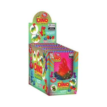 Imagem de Bala de Gelatina Dino Gummy 195g Doce Mix Candy