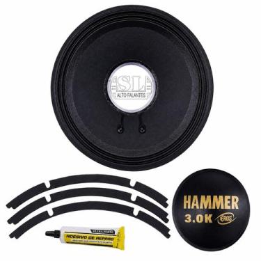 Imagem de 2 Kit Reparo Sl Compatível Com Eros Hammer 3.0 12pol 4ohms - Genérica
