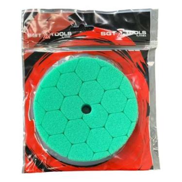 Imagem de Boina hex espuma 3 verde corte agressivo sigma