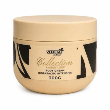 Imagem de Creme Hidratante Corporal Amber Code Vegetal do Brasil 300g