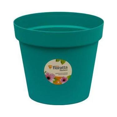 Imagem de VASO REDONDO FLORATTA Nº33 16,5 L VERDE - RISCHIOTO