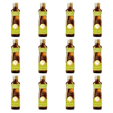 Imagem de Kit 12 Azeite Gallo Extra Virgem Limão Siciliano Vidro 250 ml