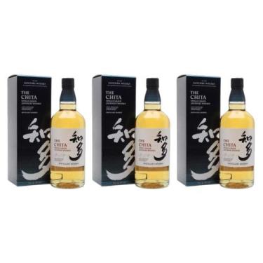 Imagem de Kit 03 Whisky The Chita 700 Ml - Single Grain Japanese - Suntory