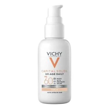 Imagem de Protetor Solar Facial Anti-Idade FPS60, Ação 3 em 1, Protege - Congrat