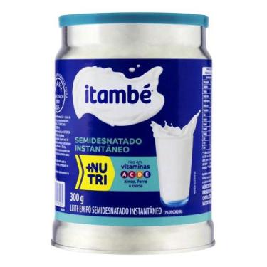 Imagem de Leite Pó Instantâneo Semidesnatado Itambé Lata 300g - Congratulations 