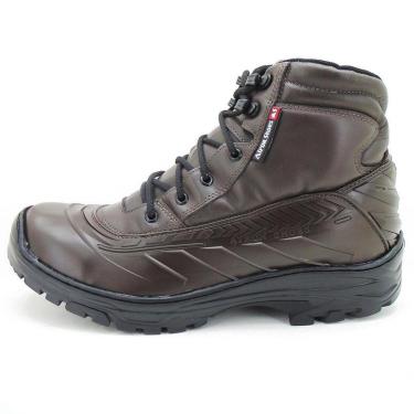 Imagem de Bota Coturno  Couro Cano Curto Conforto-Masculino