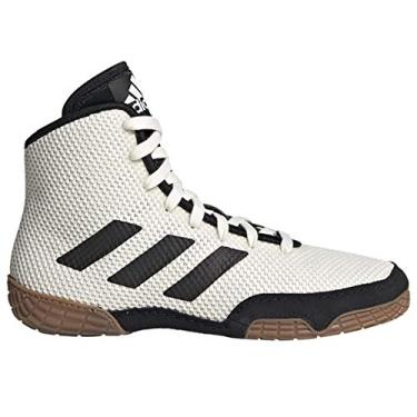Imagem de adidas Tech Fall 2.0 Wrestling Shoe, Chalk White/Black/Gum 2, 5 US Unisex Little Kid