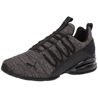 Imagem de PUMA Men's Axelion Running Shoe, Black-Castlerock, 10.5