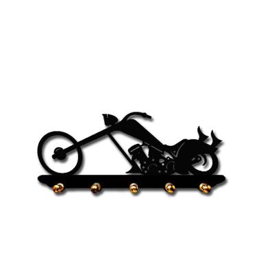 Imagem de Porta chaves moto antiga Chopper