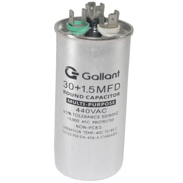 Imagem de Capacitor CBB65 Gallant 30+1 5MF +-5% 440 VAC