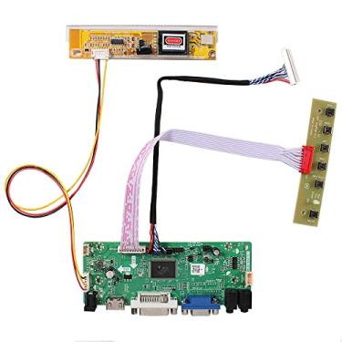 Imagem de Painel LCD HDMI + VGA+DVI+entrada de áudio LCD para B156XW01 LTN156AT01 15,6 polegadas 1366x768 1CCFL 30 pinos