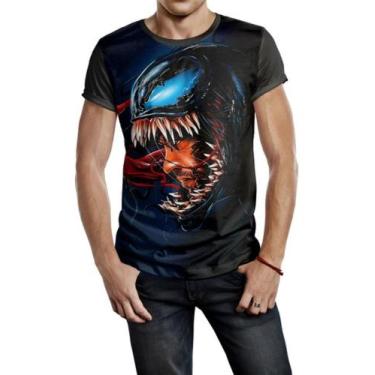 Imagem de Camiseta Masculina Venom Full Print Ref:101 - Smoke